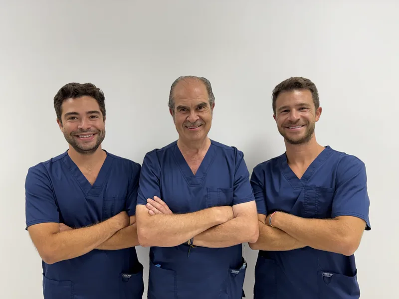 El equipo. Dos generaciones de la familia Guillén